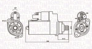 Startmotor / Starter MQS1405