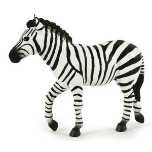 Plastic speelgoed figuur zebra 12 cm