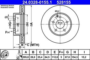 Powerdisc Remschijf 24032801551