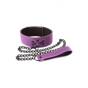 NS Novelties - Lust Bondage Halsband Met Ketting