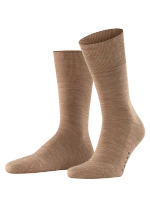 FALKE - Sokken - Airport Plus - Nootmuskaat Melange - 5410, Maat:41-42