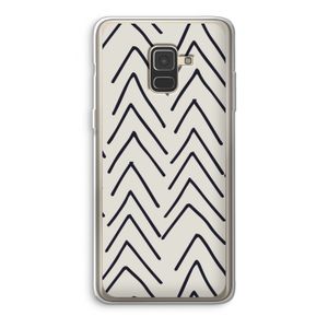 Marrakech Arrows: Samsung Galaxy A8 (2018) Transparant Hoesje