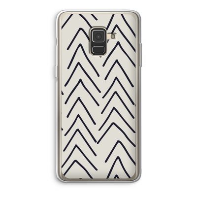 Marrakech Arrows: Samsung Galaxy A8 (2018) Transparant Hoesje