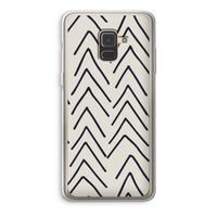 Marrakech Arrows: Samsung Galaxy A8 (2018) Transparant Hoesje