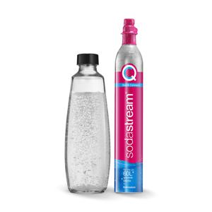 Sodastream Quick Connect CO2-reservecilinder - met glazen fles - 60 L