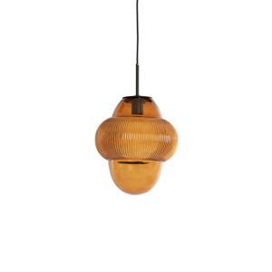 Light & Living - Hanglamp OVNIS - Ø30x35cm - Bruin