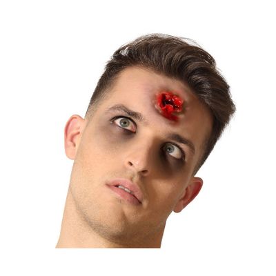 Horror/Halloween verkleed accessoires bloed/vlees - nep wond - opplakken - littekens Horror/Halloween verkleed accessoires bloed/vlees - nep wond - opplakken - littekens