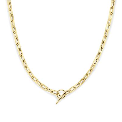 14k Geelgouden Collier 5,5 mm - 45 cm met Kapittelslot