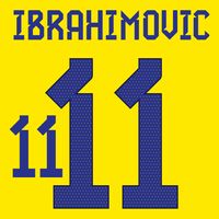 Ibrahimović 11 (Officiële Zweden Bedrukking 2022-2023)