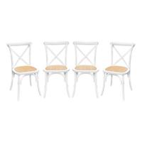 sweeek - Vintage houten bistrostoel (set van 4) sweeek - Vintage houten bistrostoel (set van 4)