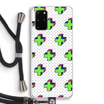 8-bit N°10: Samsung Galaxy S20 Plus Transparant Hoesje met koord