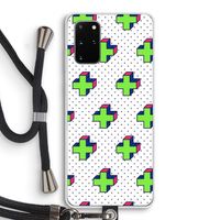 8-bit N°10: Samsung Galaxy S20 Plus Transparant Hoesje met koord