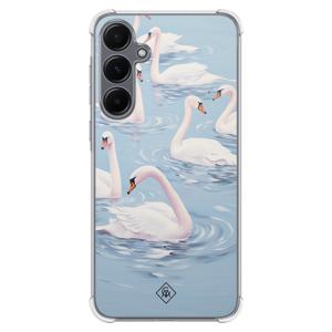 Samsung Galaxy A35 shockproof hoesje - Flower touch