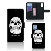 Telefoonhoesje met Naam Samsung Galaxy A31 Skull Eyes