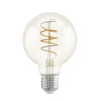 Lichtbron stepdim. Amber kooldraad E27 G80