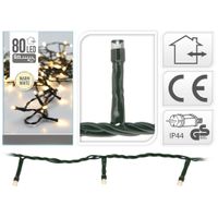 S.I.A. Kerstverlichting 6M 80 LED Lampjes IP44 - thumbnail