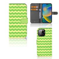 iPhone 14 Pro Max | Telefoon Hoesje | Waves Green