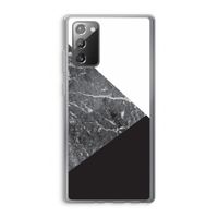 Combinatie marmer: Samsung Galaxy Note 20 / Note 20 5G Transparant Hoesje
