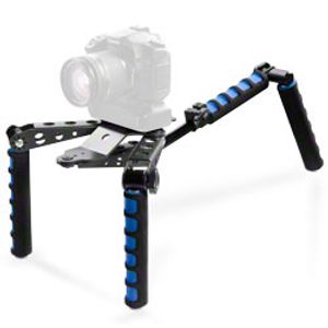 Walimex 17598 tripod Digitaal/filmcamera 3 poot/poten Zwart, Blauw