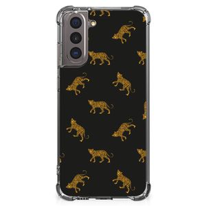 Case Anti-shock voor Samsung Galaxy S21 Leopards