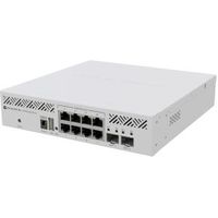 Mikrotik CRS310-8G+2S+IN: L3 Smart Switch Managed 2.5G Ethernet (100/1000/2500) Power over Ethernet