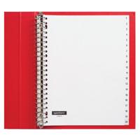 Tabbladen Quantore 23-gaats 1-20 genummerd wit PP | 10 stuks