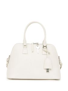 Maison Margiela sac porté épaule 5AC en cuir - Blanc