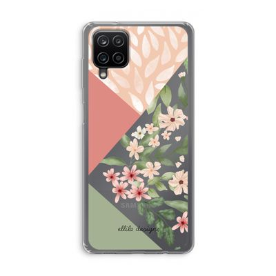 Sweet heaven geometrics: Samsung Galaxy A12 Transparant Hoesje