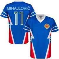 Joegoslavië Retro Voetbalshirt 1990 + Mihajlović 11
