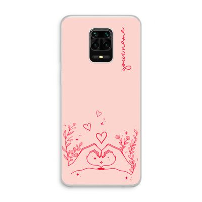 Love is in the air: Xiaomi Redmi Note 10 Lite Transparant Hoesje