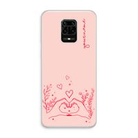 Love is in the air: Xiaomi Redmi Note 10 Lite Transparant Hoesje