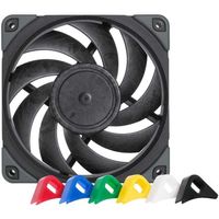 Noctua NF-A12x25 PWM chromax.black.swap 120x120x25 case fan 4-pin PWM aansluiting - thumbnail