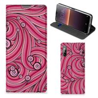 Sony Xperia L4 | Bookcase | Swirl Pink