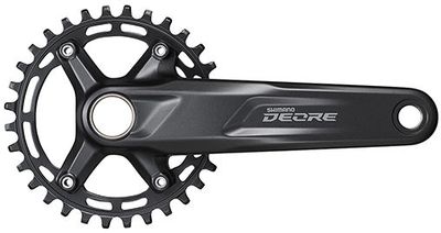 Shimano crankstel 10/11-speed deore fc-m5100-1 30 tands 175 mm zwart