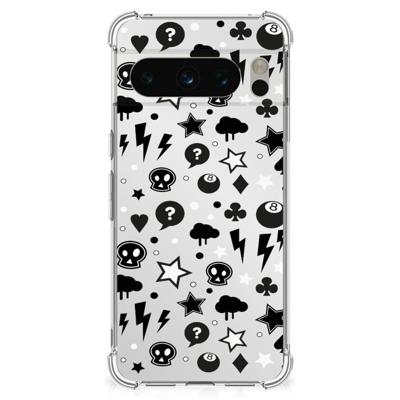 Extreme Case Google Pixel 8 Pro Silver Punk Extreme Case Google Pixel 8 Pro Silver Punk