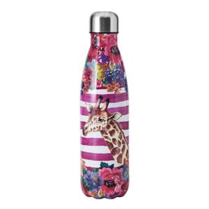 Mikasa - Thermosfles, 0.5 L, Dubbelwandig, Giraffe - Mikasa Wild At Heart