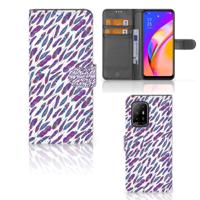 OPPO Reno5 Z | A94 5G | Telefoon Hoesje | Feathers Color