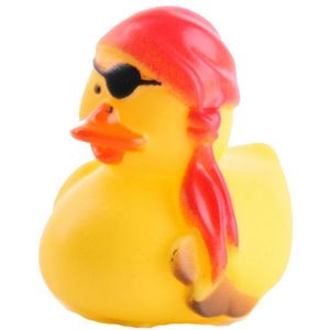 Badeendje Piraat Jack 5 cm speelgoed/cadeau