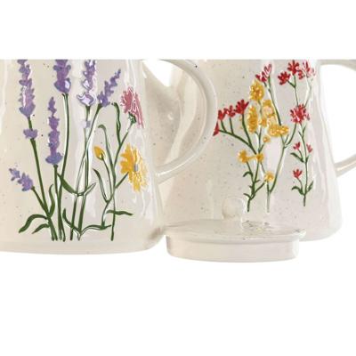 Theepot Home ESPRIT Multicolour Porselein 900 ml (2 Stuks)