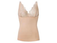 esmara Corrigerend dames hemd (S (36/38), smalle bandjes/beige)