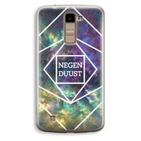 Negenduust ruimte: LG K10 (2016) Transparant Hoesje