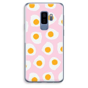 Dancing eggs: Samsung Galaxy S9 Plus Transparant Hoesje