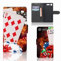 Sony Xperia XZ1 | Wallet Case | met Pasjes | Casino