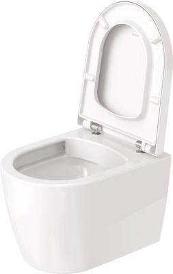 Duravit ME by Starck combipack toiletset compact en randloos wit