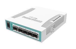 Mikrotik CRS106-1C-5S netwerk-switch Gigabit Ethernet (10/100/1000) Wit Power over Ethernet (PoE)