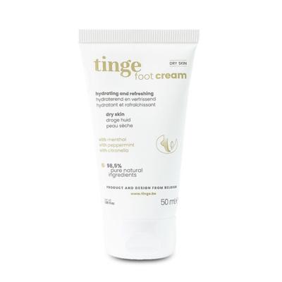 Tinge Body Hydrating Foot Cream Crème 50ml