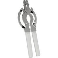 Metaltex Blikopener 22.5x9 cm Wit/Zilver Metaltex Blikopener 22.5x9 cm Wit/Zilver