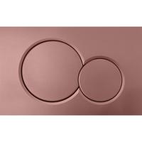 Geberit Bedieningsplaat Sigma by Frontbediening Mat Donker Roze