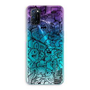 Vexx Black City : Oppo A92 Transparant Hoesje