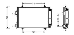 AIRCO CONDENSOR tot bouwjaar 2004 2.0 40005215